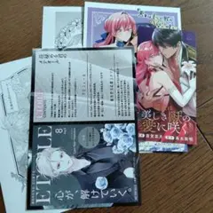 花秘める君のメテオール　TSUTAYA特典ほか　イラストカード　イラストペーパー