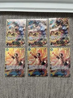 ワンピースカード　受け継がれる意思　エース　サボ　sec 6枚セット