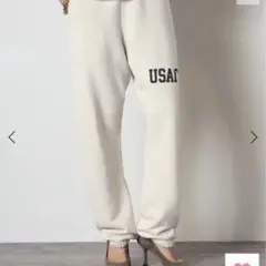 新品 AMERICANA/アメリカーナ USAJA SWEAT パンツ