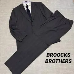 【美品】BROOCKS BROTHERS スーツ セットアップ チェック グレー