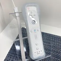 【フルメンテナンス】Wii WiiU リモコンプラス ホワイト 白色 ジャケ紐b