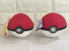 ポケモン　ぬいぐるみ　モンスターボール　1997年　バンプレスト　初期