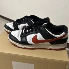 Nike Dunk Low ブラック/ホワイト/オレンジ