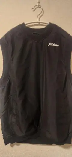 Titleist 黒 ノースリーブベスト