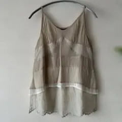 PARADIS TERREレース刺繍チュニック