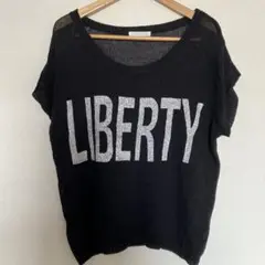 LOWRYSFARM ローリーズファーム ブラック カットソー 半袖