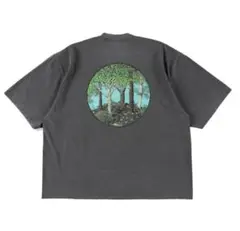 isness イズネスミュージック QV T-SHIRTS グレー ヴィンテージ