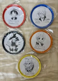 ワンピース プレミアム缶コースター コースター 非売品 新品未使用 5枚セット