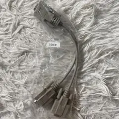 新品未使用　0.255m DB9オス-メスRS-232Cケーブル