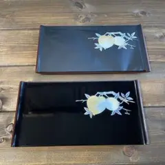 若狭塗　螺鈿細工　桜の菓子鉢　金箔　貝　木製　骨董　伝統工芸品 若狭塗 螺鈿細工 桜の菓子鉢 金箔 貝 木製 骨董 伝統工芸品