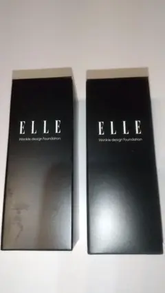 LLE リンクルデザインファンデーション 新品2本