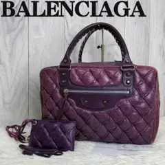 BALENCIAGA　バレンシアガ　シティ　トート　ハンドバッグ　パープル CITY パープル（紫）系 BALENCIAGA(バレンシアガ) バッグ