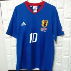 【希少】サッカー日本代表 半袖ユニフォーム 10番 Lサイズ 綿100％