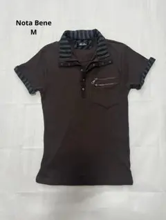 y2k Nota Bene polo shirts M brown
