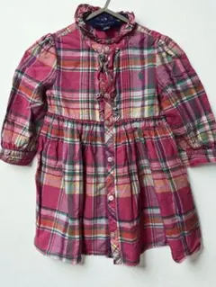Ralph Lauren チェック柄 ワンピース 12M