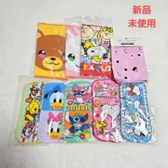 新品　未使用　ミニタオル　ハンカチ　まとめ売り　９枚セット　タオルハンカチ