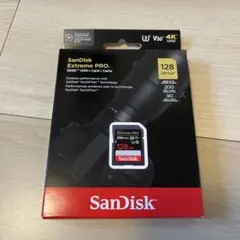 SanDisk Extreme PRO 128GB SDXCカード