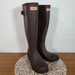美品 HUNTER ハンター レインブーツ 長靴 US3 UK5 22.0 雨