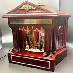 ミスタークリスマス くるみ割り人形 組曲 劇場型 木製 大型 電子 オルゴール
