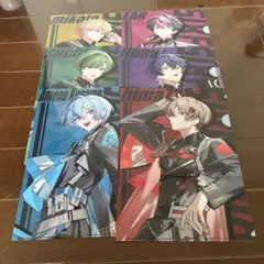 シクフォニ クリアファイル 6点セット　セブンイレブン限定