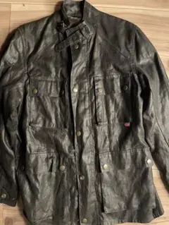 ☆希少☆ベルスタッフBELSTAFF☆麻100% ワックスリネン☆ライダーズ