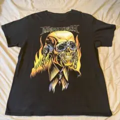 2015年製 メガデス MEGADETH Tシャツ ドクロ ガイコツ 古着