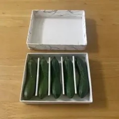南部鉄器　箸置き　きゅうり