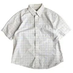 オールドユニクロ 半袖 チェックシャツ メンズ S y2k city boy
