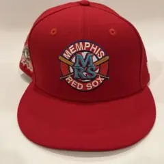 new era Red Sox キャップ 赤7 1/4