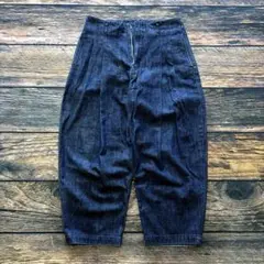 COMME des GARCONS ワイドデニムパンツ 11AW デカダンス期 JUNYA WATANABE COMME des GARCONS ジュンヤワタナベ