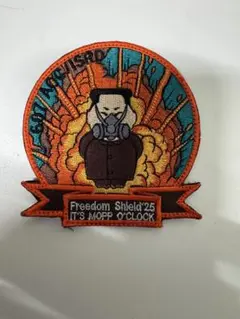 Freedom Shield 25 金正恩　ワッペン　ベルクロ付き