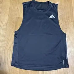 adidas ノースリーブ Tシャツ S ブラック