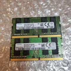SAMSUNG　PC4-2666V 8GB×2 計16GB ノートパソコン用