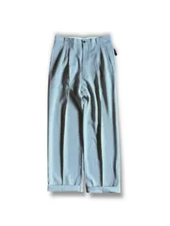 BALENCIAGA sports プリーツ スラックス グレー　デッド 90s