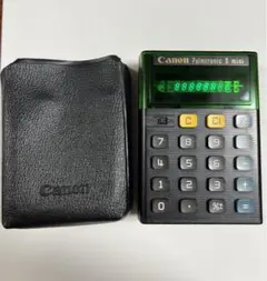 【美品】キャノン 電卓 Palmtronic 8 mini