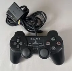 プレイステーション2　DUALSHOCK2 ブラック 純正コントローラー