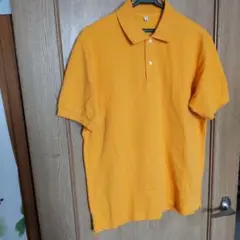 ユニクロ·カノコ·ポロシャツ(オレンジ色)