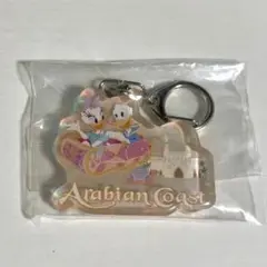 ディズニー　パークマップキーチェーン　アラビアンコースト