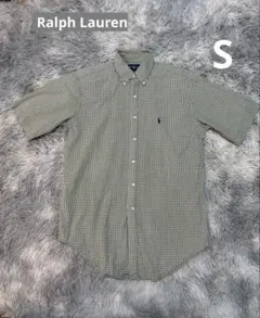 90’s “BLAIRE”モデルRalph Lauren メンズ半袖Sチェック柄
