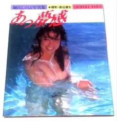 (1986年初版)　堀江しのぶ　写真集　あっ夢感　年代物中古