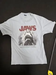 【✨お買い得✨】ジョーズ×GU　Tシャツ　ライトブルー