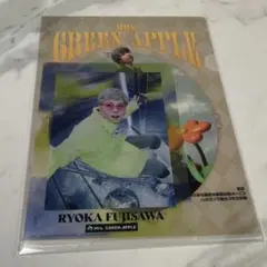 Mrs. GREEN APPLE　一番くじ　F賞　クリアファイル＆ステッカー
