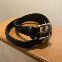 ユニクロ 編みベルト 美品