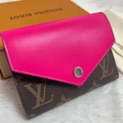 美品 ポルトフォイユ・ゾエ モノグラム 3つ折り財布
