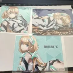 オンラインくじ　くじコレ　楽園追放　アンジェラ　　特典　ブロマイド 3種