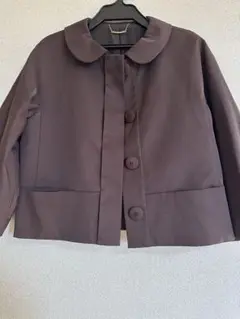「アダムエロペ」焦茶 ショートジャケット