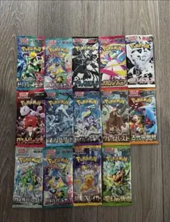 ポケモンカード　未開封　パックまとめ売り