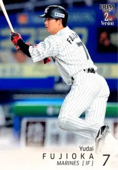 藤岡裕大 千葉ロッテマリーンズ レギュラーカード BBM 2025 2nd