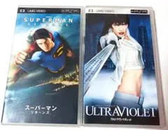 psp umd video　ウルトラヴァイオレット　スーパーマンリターンズ