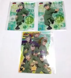忍たま乱太郎　クリアカードコレクション 六年生３点セット